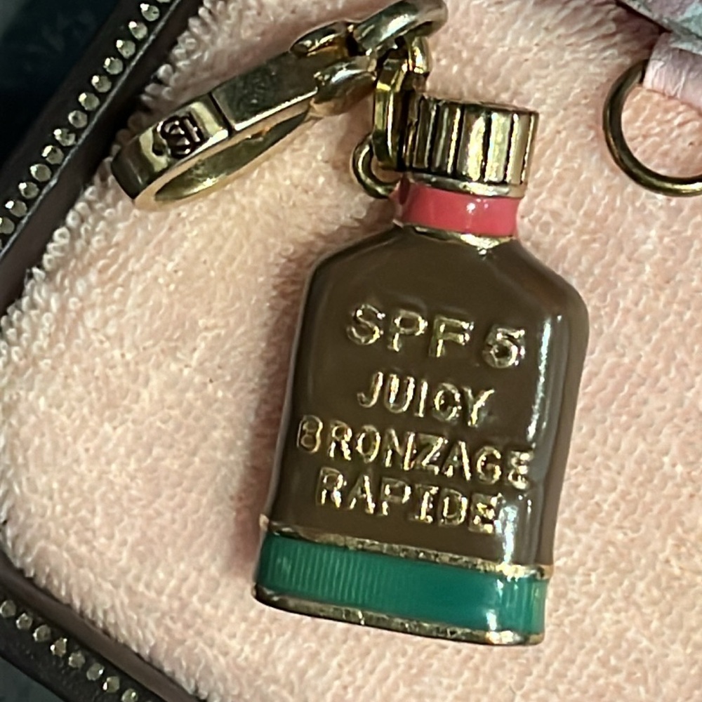 Juicy Couture Rare Vintage Suntan Lotion Charm